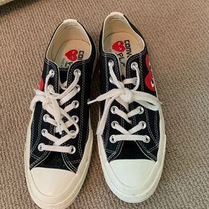 Comme des garçons black converse